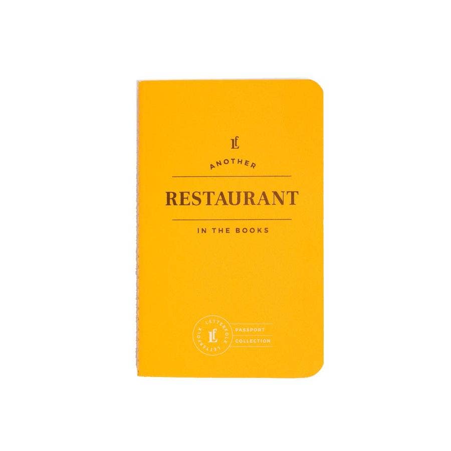 Restaurant Experience Journal/Diary