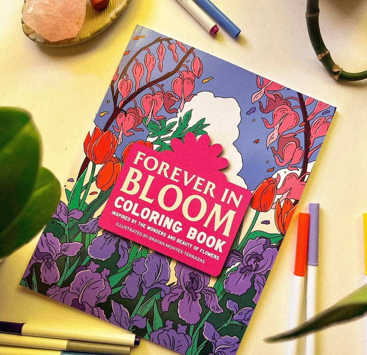 Forever In Bloom Coloring Book