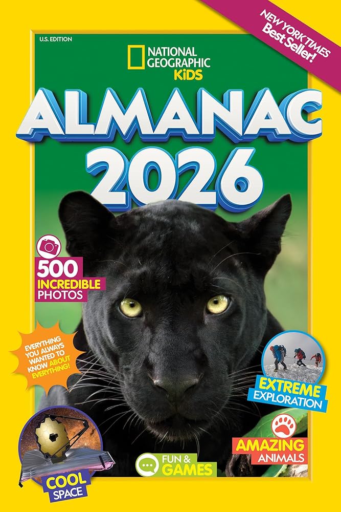 National Geographic Kids Almanac 2026 cover image