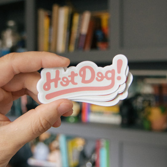 Hot Dog! Sticker