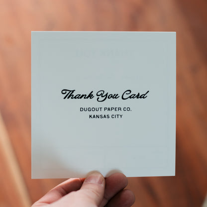 Thank You Note Cards (Pack of 12)