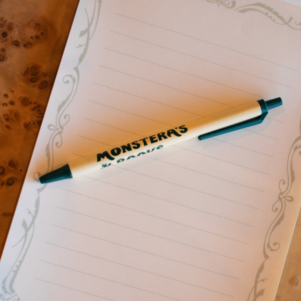 Monstera's Books Pen