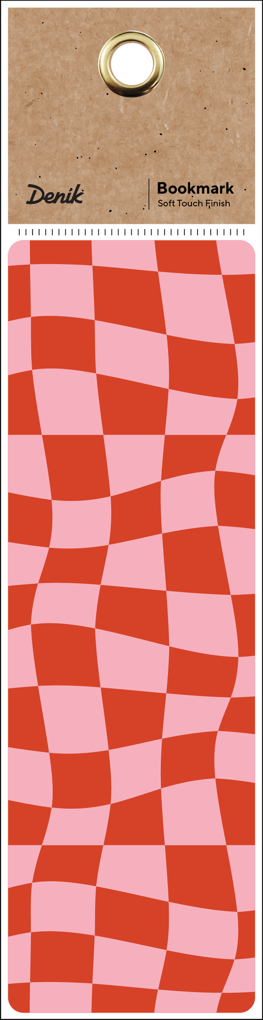 Wonky Checkers - Bookmark