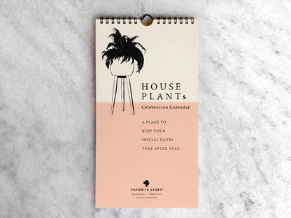 House Plants Celebration Perpetual Calendar