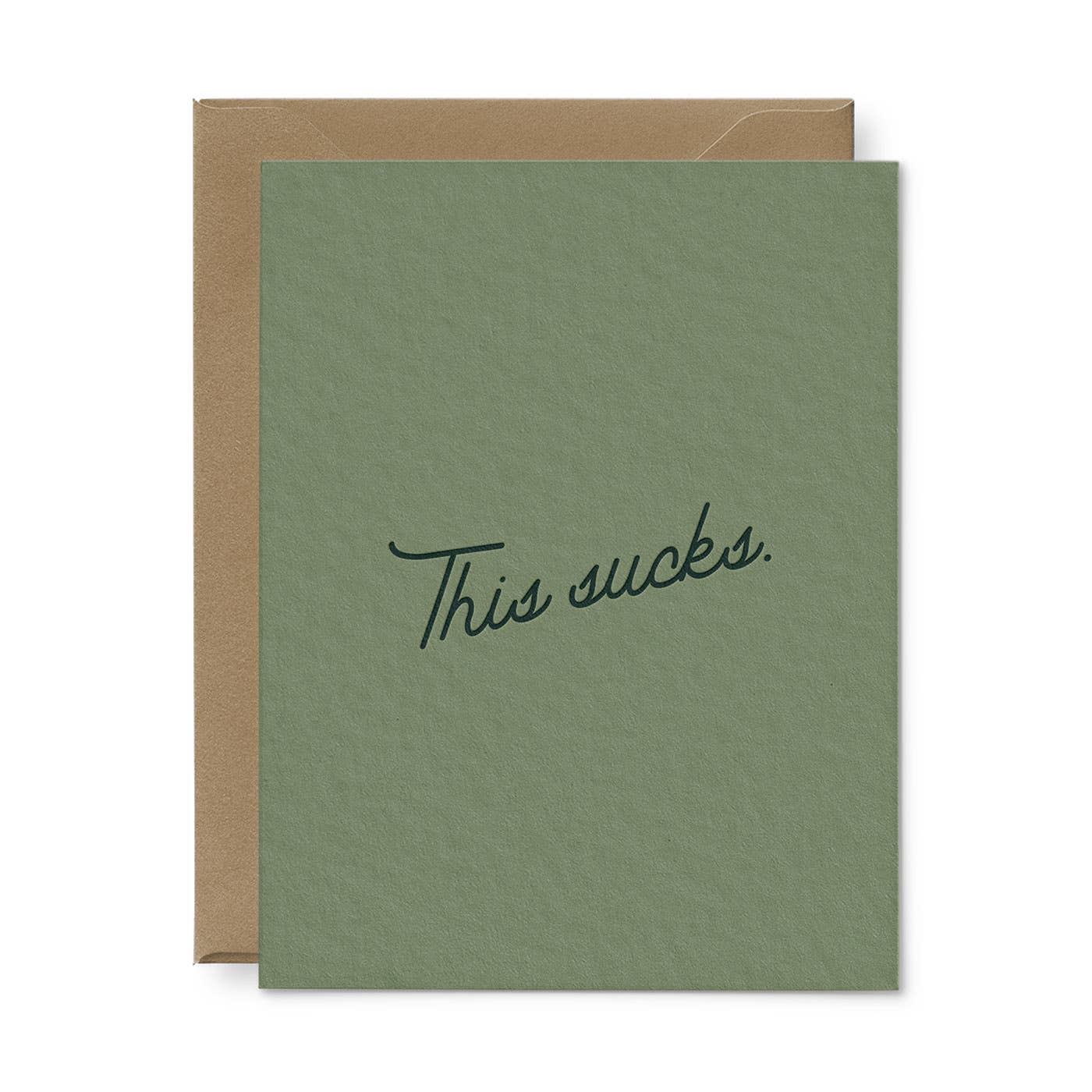 This Sucks Sympathy Greeting Card