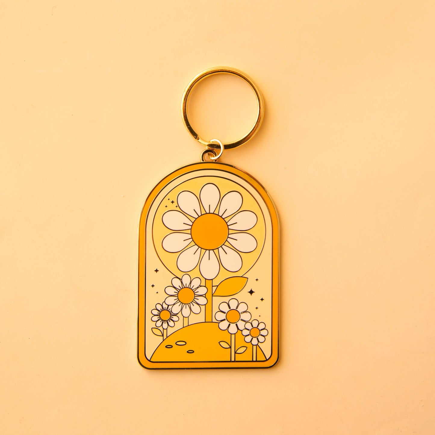 Dreamy Daisy Keychain